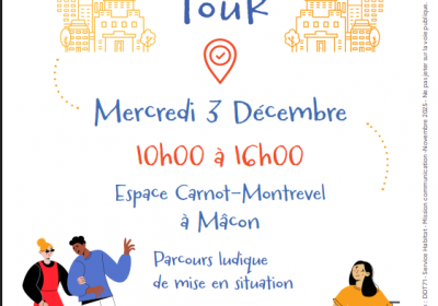 Handi City Tour à Mâcon mercredi 3 décembre 2025